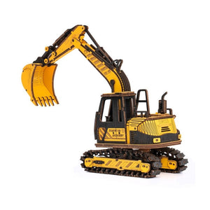 Puzzle 3D Machine de Chantier - Pelle