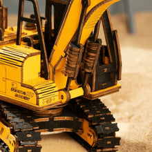 Charger l&#39;image dans la galerie, Puzzle 3D Machine de Chantier - Pelle