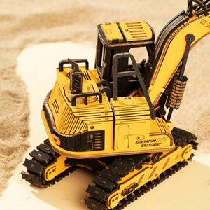 Puzzle 3D Machine de Chantier - Pelle