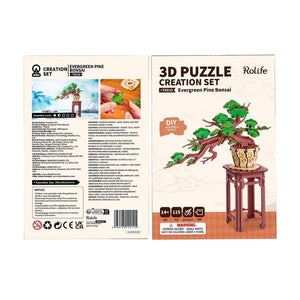Puzzle 3D Bonsaï de Pin Éternel
