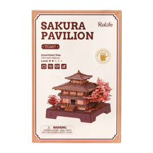 Charger l'image dans la galerie, Puzzle 3D - Pavillon Sakura