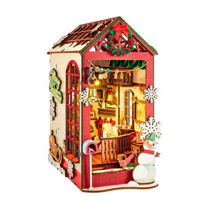 Book Nook - Scène intérieure de Noël