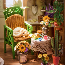Charger l'image dans la galerie, Book Nook - Petit coin fleuri secret