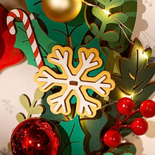 Charger l'image dans la galerie, Puzzle 3D - Couronne de Noël