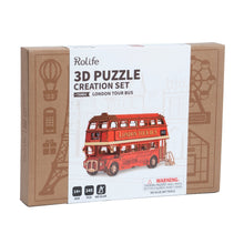 Charger l&#39;image dans la galerie, Puzzle 3D Bus touristique de Londres