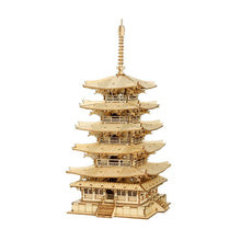 Charger l&#39;image dans la galerie, Puzzle 3D Pagode à cinq étages