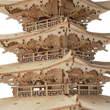 Charger l&#39;image dans la galerie, Puzzle 3D Pagode à cinq étages