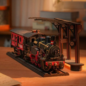 Puzzle 3D Train à Vapeur Vintage