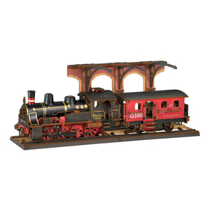 Puzzle 3D Train à Vapeur Vintage