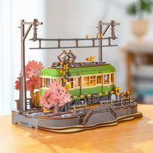 Charger l&#39;image dans la galerie, Puzzle 3D Voyage en Tramway Sakura