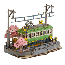 Charger l&#39;image dans la galerie, Puzzle 3D Voyage en Tramway Sakura