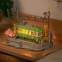 Charger l&#39;image dans la galerie, Puzzle 3D Voyage en Tramway Sakura