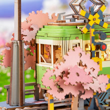 Charger l&#39;image dans la galerie, Puzzle 3D Voyage en Tramway Sakura