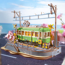 Charger l&#39;image dans la galerie, Puzzle 3D Voyage en Tramway Sakura