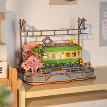 Charger l&#39;image dans la galerie, Puzzle 3D Voyage en Tramway Sakura