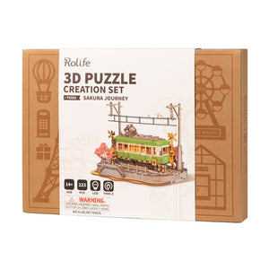 Puzzle 3D Voyage en Tramway Sakura