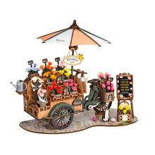 Charger l&#39;image dans la galerie, Puzzle 3D Chariot de Fleurs