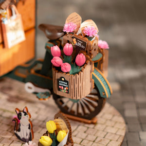 Puzzle 3D Chariot de Fleurs