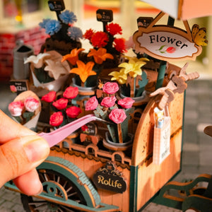 Puzzle 3D Chariot de Fleurs