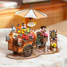 Charger l&#39;image dans la galerie, Puzzle 3D Chariot de Fleurs