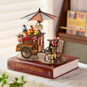 Puzzle 3D Chariot de Fleurs