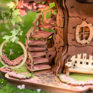Puzzle 3D Maison dans l'Arbre de Sakura