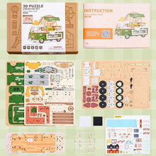 Charger l'image dans la galerie, Puzzle 3D - Camion de café de Leo