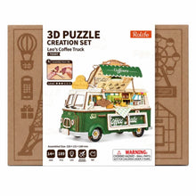 Charger l'image dans la galerie, Puzzle 3D - Camion de café de Leo