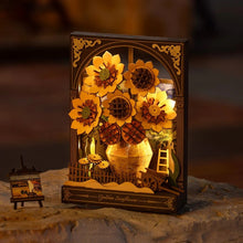Charger l&#39;image dans la galerie, Puzzle 3D Tournesol Doré