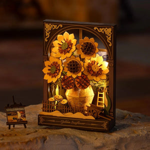 Puzzle 3D Tournesol Doré