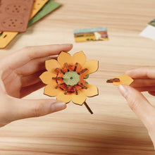 Charger l&#39;image dans la galerie, Puzzle 3D Tournesol Doré