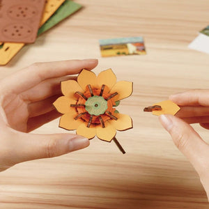 Puzzle 3D Tournesol Doré