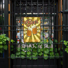 Charger l&#39;image dans la galerie, Peinture par Numéros Affiche Métallique - Bière Fraîche Deux Chopes