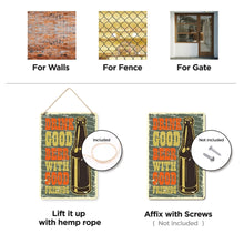 Charger l&#39;image dans la galerie, Peinture par Numéros Affiche Métallique - Bonne Bière avec de bons Amis