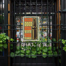 Charger l&#39;image dans la galerie, Peinture par Numéros Affiche Métallique - Bonne Bière avec de bons Amis