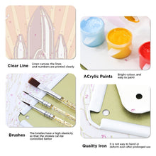 Charger l&#39;image dans la galerie, Peinture par Numéros Affiche Métallique - Voyage dans l&#39;Espace