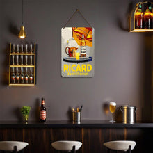 Charger l&#39;image dans la galerie, Peinture par Numéros Affiche Métallique - Ricard Apéritif anisé Gris