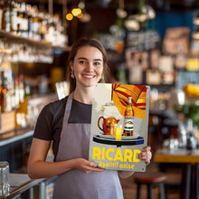 Charger l&#39;image dans la galerie, Peinture par Numéros Affiche Métallique - Ricard Apéritif anisé Gris