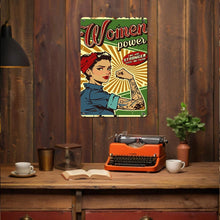 Charger l&#39;image dans la galerie, Peinture par Numéros Affiche Métallique - Pouvoir des Femmes