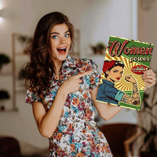 Charger l&#39;image dans la galerie, Peinture par Numéros Affiche Métallique - Pouvoir des Femmes
