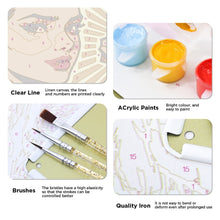 Charger l&#39;image dans la galerie, Peinture par Numéros Affiche Métallique - Pouvoir des Femmes