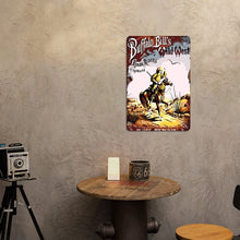 Charger l&#39;image dans la galerie, Peinture par Numéros Affiche Métallique - Le Far West de Buffalo Bill