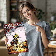 Charger l&#39;image dans la galerie, Peinture par Numéros Affiche Métallique - Le Far West de Buffalo Bill