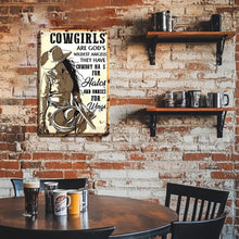 Charger l&#39;image dans la galerie, Peinture par Numéros Affiche Métallique - Cowgirls