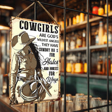 Charger l&#39;image dans la galerie, Peinture par Numéros Affiche Métallique - Cowgirls
