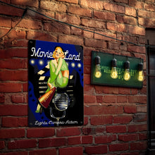 Charger l&#39;image dans la galerie, Peinture par Numéros Affiche Métallique - Monde du Cinéma