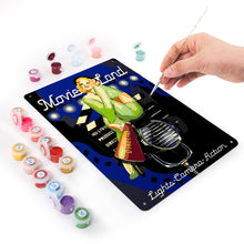 Charger l&#39;image dans la galerie, Peinture par Numéros Affiche Métallique - Monde du Cinéma