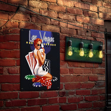 Charger l&#39;image dans la galerie, Peinture par Numéros Affiche Métallique - Glamour de Las Vegas