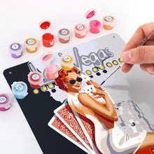 Charger l&#39;image dans la galerie, Peinture par Numéros Affiche Métallique - Glamour de Las Vegas