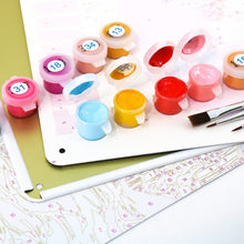 Charger l&#39;image dans la galerie, Peinture par Numéros Affiche Métallique - Route 66